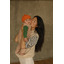 Vest Harvey Baby - apricot - Hvid