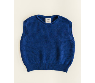 Vest Harvey Kids - cobalt - Hvid