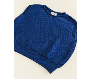Vest Harvey Kids - cobalt - Hvid