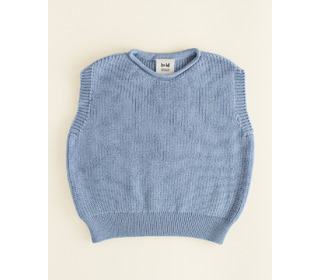 Vest Harvey Kids - light blue - Hvid