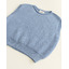 Vest Harvey Kids - light blue - Hvid