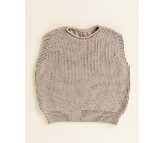 Vest Harvey Kids - sand - Hvid
