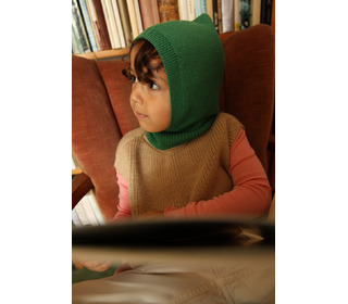 Vest Harvey Kids - sand - Hvid