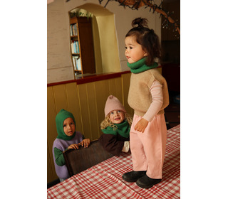 Vest Harvey Kids - sand - Hvid