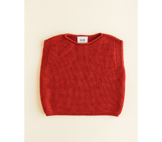 Vest Harvey Baby - red - Hvid