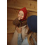Balaclava Eddy - red - Hvid