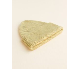 Beanie Fonzie - light yellow - Hvid Beanie Fonzie - light yellow - Hvid