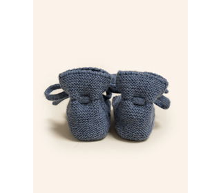 Booties - denim - Hvid Booties - denim - Hvid