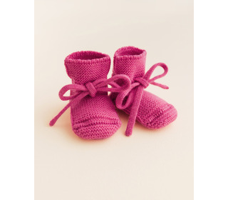 Booties - fushia - Hvid Booties - fushia - Hvid