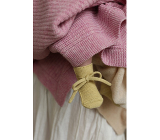 Booties - light yellow - Hvid Booties - light yellow - Hvid
