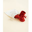 Booties - red - Hvid Booties - red - Hvid