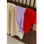 Cardigan Inga - red - Hvid Cardigan Inga - red - Hvid