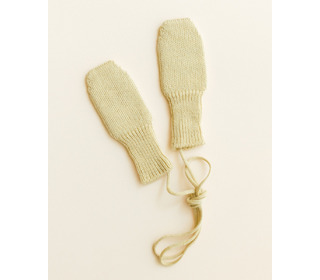 Mittens - light yellow - Hvid Mittens - light yellow - Hvid