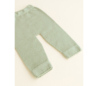 Pants Guido - mint - Hvid Pants Guido - mint - Hvid