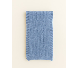 Scarf Gustave - light blue - Hvid Scarf Gustave - light blue - Hvid