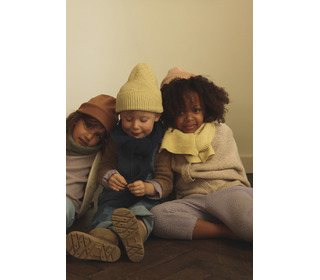 Scarf Gustave - light yellow - Hvid