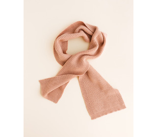 Scarf Gustave - rose - Hvid Scarf Gustave - rose - Hvid