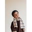 Scarf Igor - cream/blue - Hvid Scarf Igor - cream/blue - Hvid
