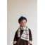 Scarf Igor - cream/blue - Hvid Scarf Igor - cream/blue - Hvid