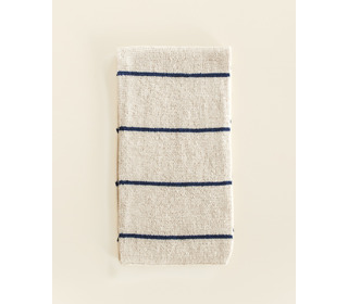 Scarf Igor - cream/blue - Hvid Scarf Igor - cream/blue - Hvid