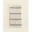 Scarf Igor - cream/blue - Hvid Scarf Igor - cream/blue - Hvid
