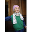 Scarf Igor - cream/blue - Hvid Scarf Igor - cream/blue - Hvid