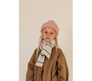 Scarf Igor - cream/grass - Hvid