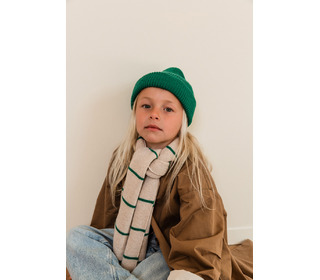 Scarf Igor - cream/grass - Hvid