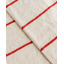 Scarf Igor - cream/red - Hvid