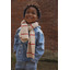 Scarf Igor - cream/red - Hvid