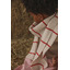 Scarf Igor - cream/red - Hvid