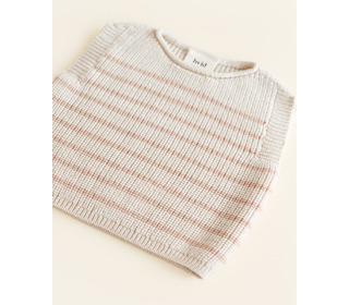 Vest Harvey Baby - cream/apricot - Hvid Vest Harvey Baby - cream/apricot - Hvid