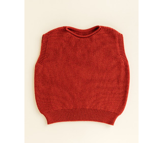 Vest Harvey Kids - red - Hvid Vest Harvey Kids - red - Hvid
