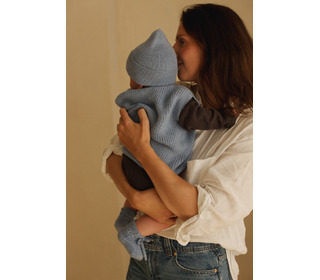 Vest Harvey Baby - light blue - Hvid Vest Harvey Baby - light blue - Hvid