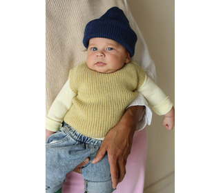 Vest Harvey Baby - light yellow - Hvid Vest Harvey Baby - light yellow - Hvid