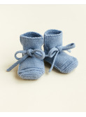 Booties - light blue
