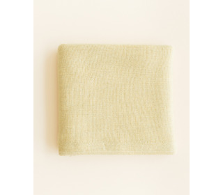 Blanket Felix- light yellow - Hvid