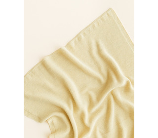 Blanket Felix- light yellow - Hvid