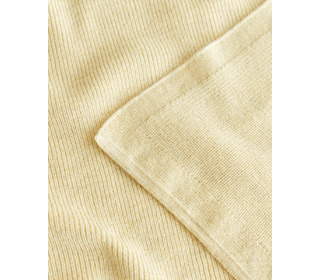 Blanket Felix- light yellow - Hvid