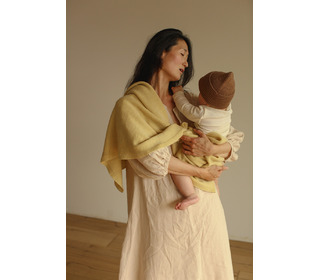 Blanket Felix- light yellow - Hvid