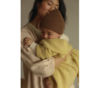 Blanket Felix- light yellow - Hvid