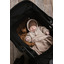 Blanket Felix- sand - Hvid