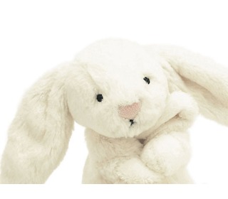 Soother bashful crème bunny - Jellycat