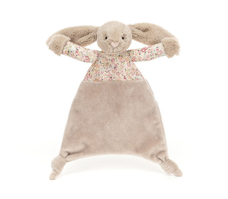 Blossom Bea Beige Bunny comforter - Jellycat