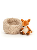 Hibernating fox