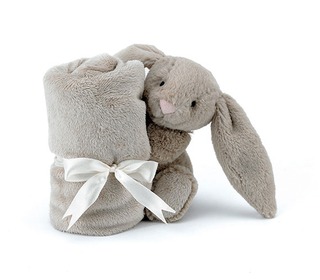 Soother bashful beige konijn - Jellycat