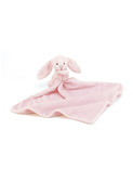 knuffeldoekje bashful pink konijn