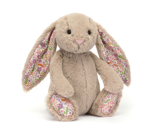 Bashful blossom beige bunny Petal medium - Jellycat