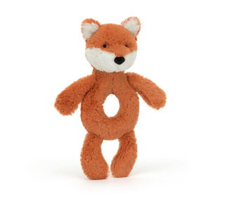 Bashful fox cub ring rattle - Jellycat