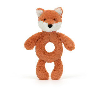 Bashful fox cub ring rattle - Jellycat